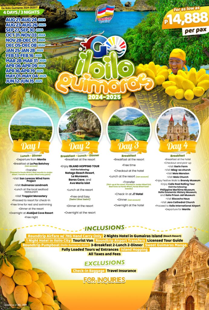 IloIlo - Guimaras - Fiesta Tours & Travel